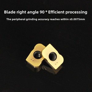 Custom OEM Support-High Precision Right Angle CNC Milling <strong>Cutter</strong> with R0.8 Fine Grinding Knife Capsules 060308 YPHW 100308 - Product Image 4