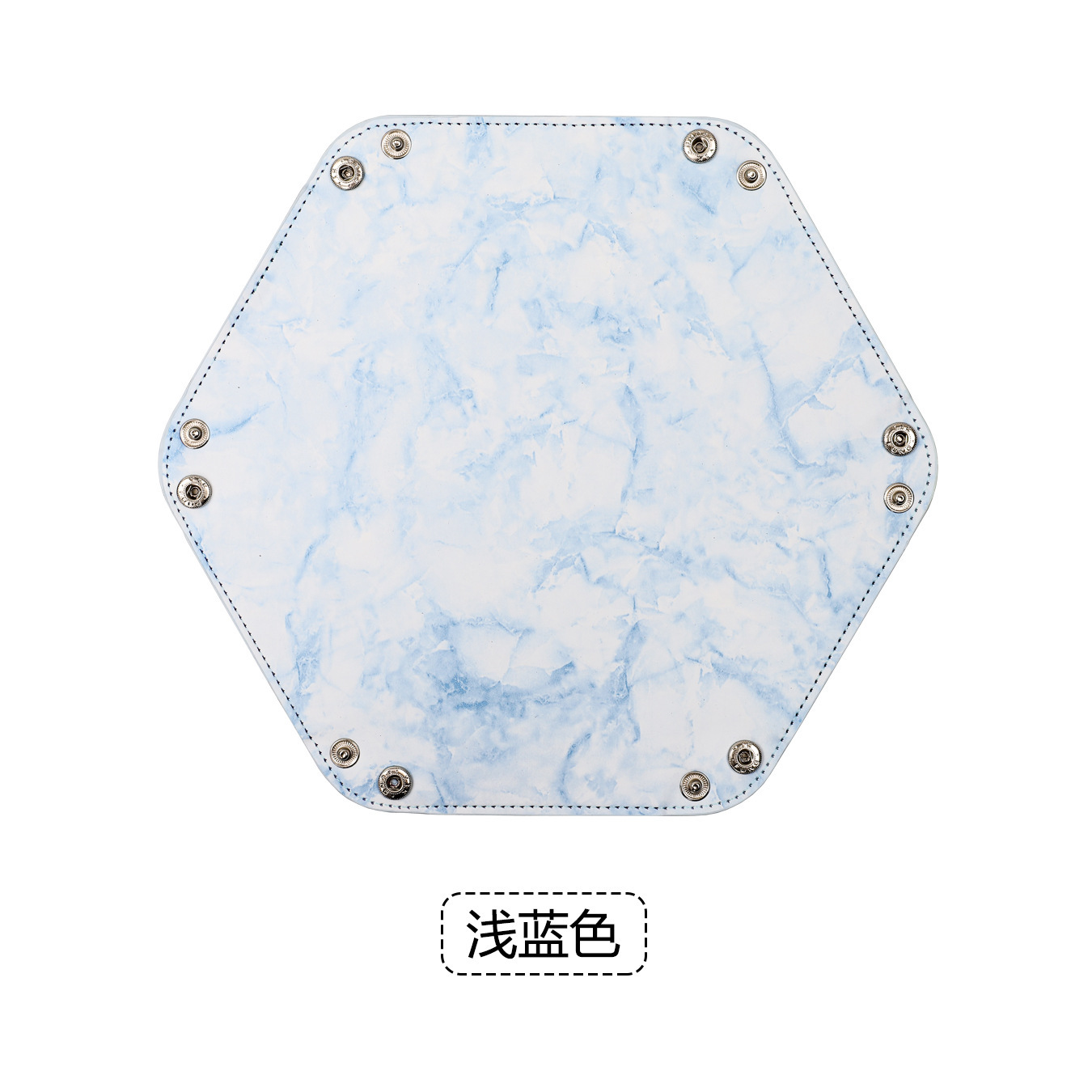 Patrón de piedra azul claro - 17*19,8