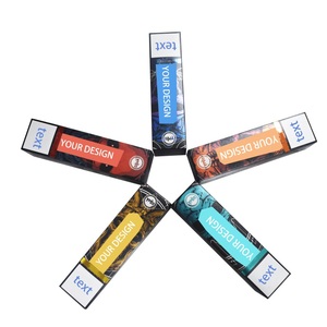 Holografische 2 Gramm 1ml Einweg-Kartusche Luxus Kindersichere Kartonverpackung Leere Vape Pen Papierboxen - Product Image 4