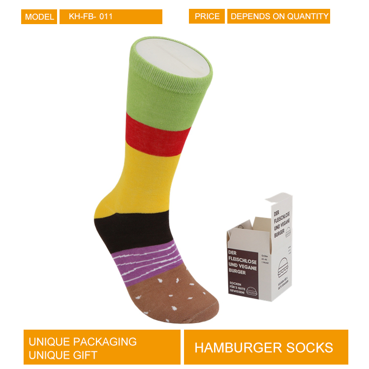 chaussettes hamburger