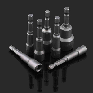 5/<strong>16</strong> Nut Driver 6Mm-19Mm <strong>Hex</strong> Socket Strong Magnetic 8 in <strong>1</strong> Mm 9/<strong>16</strong>&quot; Bolt and Electric Inpect <strong>Key</strong> 5.5 4Mm Set Drill Bit - Product Image 5