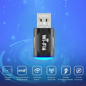 Factory Directly Sale 900M WIFI 6 USB <strong>Wireless</strong> <strong>Network</strong> Card 2.4G/5G WIFI6 <strong>Wireless</strong> Card Support WiFi6 <strong>Protocol</strong> - Product Image 4