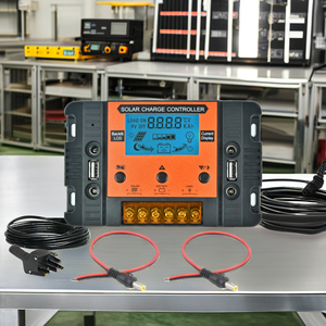 ソーラー充電コントローラーpwm30Aソーラー充電コントローラーpwm 12V/24Vソーラーコントローラー - Product Image 4