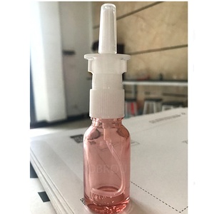 Niebla nasal fina Botellas de vidrio de 10ml Ámbar vacío Tapa de plástico de 30ml y 100ml con botella de spray de lavado de enjuague nasal azul negro - Product Image 4