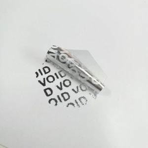 空隙全息贴纸3D激光射频识别防伪定制包装制造商印刷标志片密封电子发光二极管标签