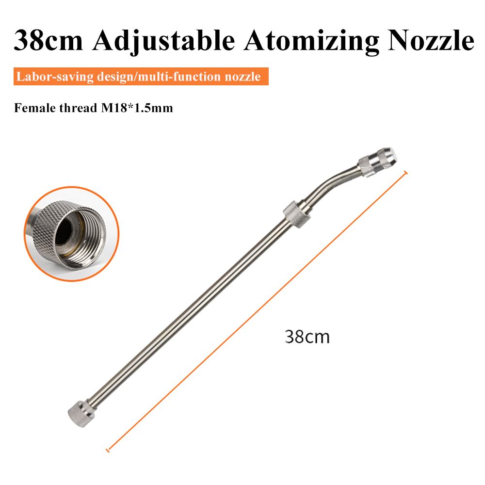 Argent: buse d'atomisation de 38cm