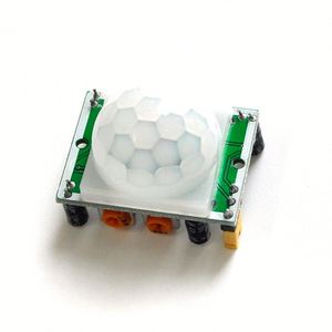 Módulo de Sensor PIR IR ajustable, HC-SR501 verde, Sensor de movimiento de cuerpo humano, módulo HC-SR501 - Product Image 2