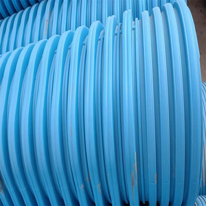 Cheap <strong>HDPE</strong> Pipe PN 0.6/0.8/1.0/1.25/1.6 <strong>HDPE</strong> Reinforced Polyethylene Corrugated Pipe, Used for Pond Irrigation Water Supply Pipe