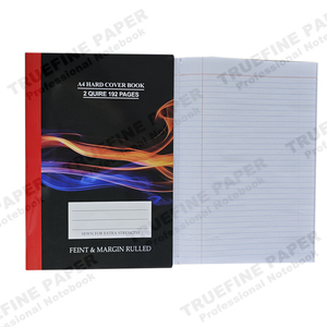Mozambik notebooklar A4 2 Quire sayaç kitap Feint & Margin 192 sayfa - Product Image 1