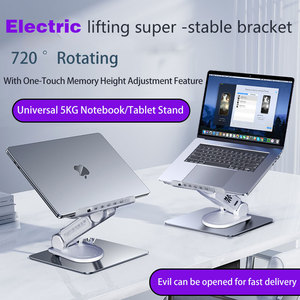Ergonomischer Laptopst änder mit 360 drehbarer Basis Höhen verstellbarer Computer tisch Neues Produkt-Riser und Halter - Product Image 3