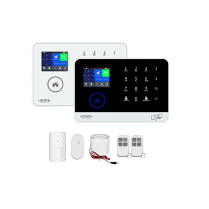 Alarma antirrobo Sistema de seguridad para el hogar Monitoreo con control remoto Seguridad inteligente para el hogar Inalámbrico Wi-Fi Red 4G Alarma antirrobo - Product Image 1