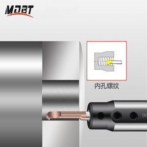 MTR MNR MIR MGR MUR MPR MFR MQR MKR Boring <strong>Cutter</strong> Grooving Threading Turning Tool Internal Lathe Milling <strong>Cutter</strong> with Carbide - Product Image 2