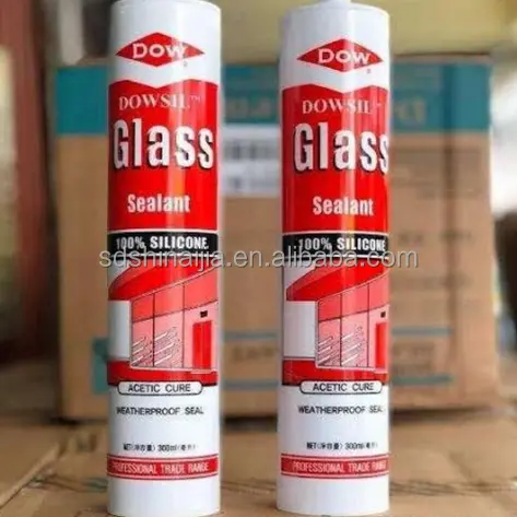 OEM chất lượng cao nhanh chóng chữa Silicone thời tiết acetic chữa bệnh với axit Silicone sealant