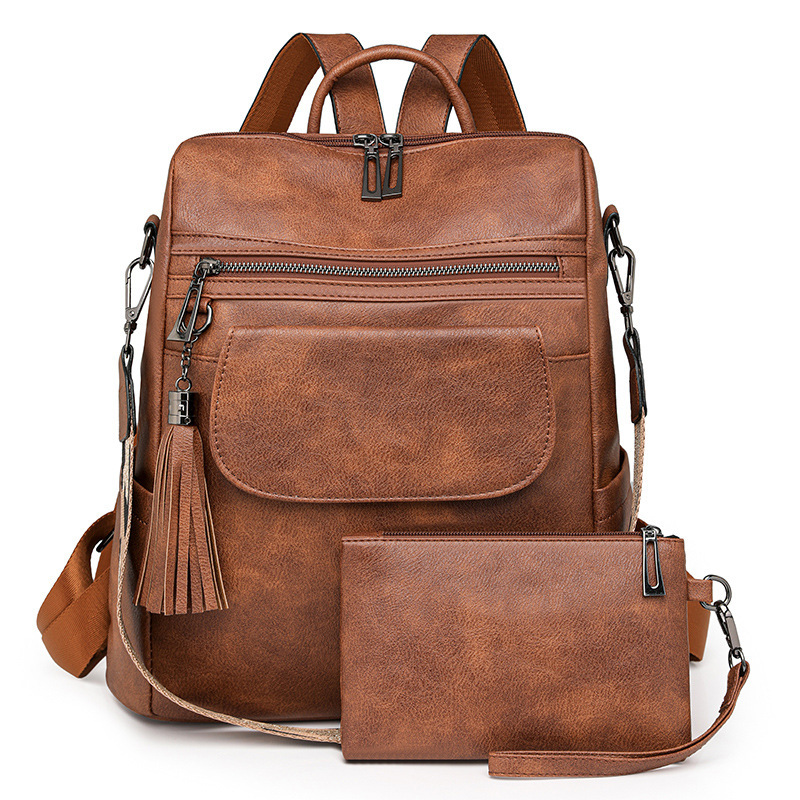 Double couleur marron brut