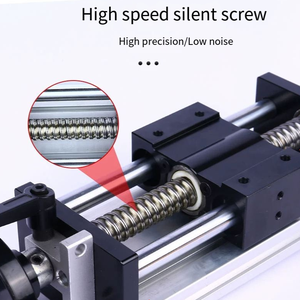 Módulo de tornillo de bola de guía lineal de alta precisión SFU con tuerca de tornillo de elevación con cojinete de componentes principales y motor - Product Image 4