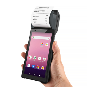 <strong>PDA</strong>-601 Mobile POS Terminal 6 Inch Rugged <strong>PDA</strong> Barcode <strong>Scanner</strong> <strong>With</strong> Printer 4GB 128GB WIFI NFC 4G Lte Data Collector - Product Image 3