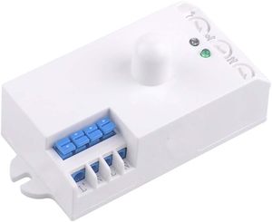 高灵敏度5.8ghz 220V 360度微波运动传感器智能运动检测器雷达传感器灯开关 - Product Image 5