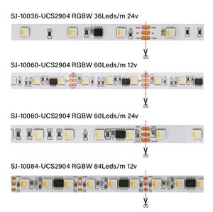 Programmabile RGBW Pixel nastro LED 12V 24V UCS2904 UCS8904 TM1814 36LED 60LED 84LED 120LED 180 LED 5050 Pixel striscia LED - Product Image 1
