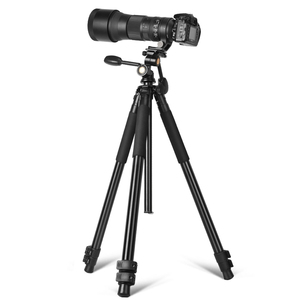 Q686 86 "Chiều Cao Nhiệt Kế Chủ Nhôm Tripod Ánh Sáng Đứng Video Máy Ảnh Chủ Cháy Di Chuyển Hỗ Trợ Chuyên Nghiệp Tripod - Product Image 1