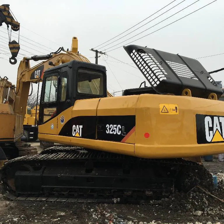 Caterpillar used heavy machine 325C,used cheap crawler excavator 325C in China