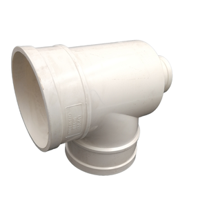 Good Compressive Strength PVC Bottle Tee Pipe Fittings UPVC Bushing High Standard <strong>ASTM</strong> Weld Connection for <strong>Water</strong> Application - Product Image 1