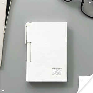 Fábrica al por mayor Sticky Note Notebook A5 Business Office Soft Diary Notebook Business Notepad y logotipo personalizado - Product Image 2