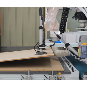 3 ejes de carga y descarga automática de carpintería ATC CNC Router Sierra de cinta y máquina perforadora Personalizable Venta directa de fábrica - Product Image 4