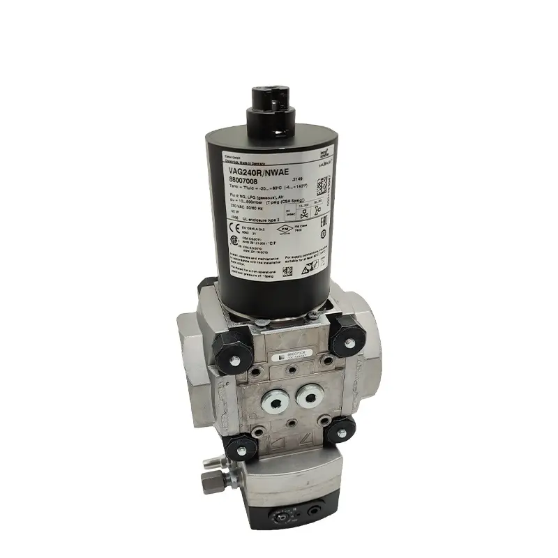 Kromschroder-Válvula Solenoide de aire VAG 240R NWAE, válvula de seguridad para quemador de Gas Industrial