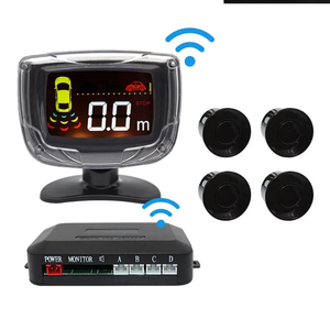 Wireless Car Parking <strong>Sensor</strong> Set <strong>LCD</strong> Display 4 Radar Probe 65dB Buzzer Alarm Backup <strong>Reversing</strong> Parktronic Monitor Detector <strong>System</strong> - Product Image 2