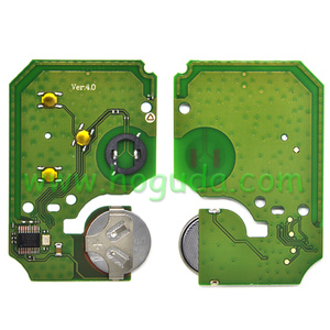 รีโมต3ปุ่มสำหรับเรโนลต์ Megane พร้อมชิป PCF7947 433MHz - Product Image 1