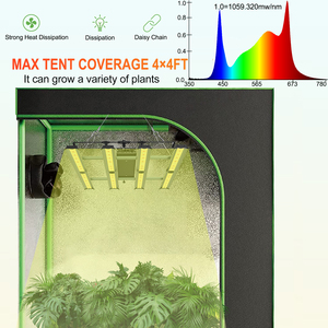 CTlite 240w Samsung 281B Programmier bare Master-Slave-Steuerung 4 * 4ft Schnell kühlende LED Grow Light für Gewächshaus - Product Image 2