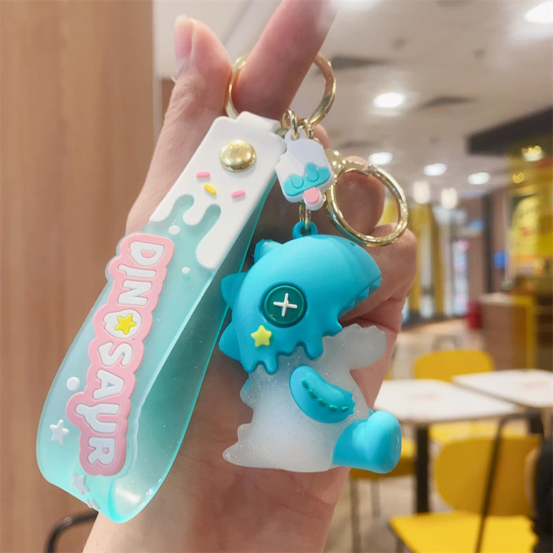 ไดโนเสาร์ไอศกรีม-สีน้ำเงิน