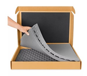 Produttore cinese di materiali da imballaggio a forma di cassa d'uovo inserti in schiuma su misura inserti in schiuma scatola di imballaggio - Product Image 5