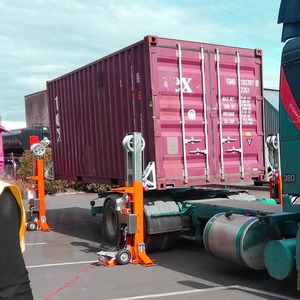 Factory 30 Ton Trailer Standard 20 '40' <strong>Container</strong> Handling <strong>System</strong> Solution <strong>Container</strong> Lifting <strong>System</strong>