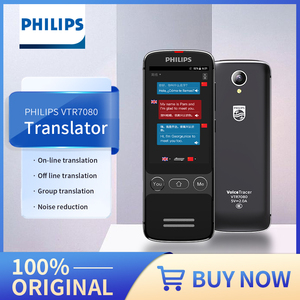 Traductores de idiomas en tiempo real Traductor de idiomas de voz Máquina de traducción simultánea de varios países VTR7080 - Product Image 2