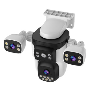 C63 Intelligent Multi-lens <strong>Camera</strong> 360&deg; Visual Coverage 9MP ultra HD Pixel Three-lens Three-views Support Two-way Communication - Product Image 1