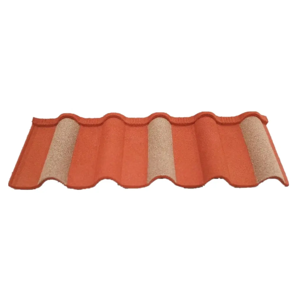 Stone coated steel roofing tile metal roofing shingles