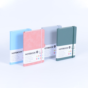 Cuaderno de PU de línea horizontal de venta directa, compatible con LOGOTIPO, cuaderno de PU personalizado, múltiples especificaciones, diario opcional - Product Image 3