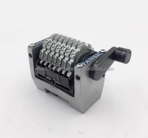 7 Digits Numberator Horizontal Digits Numbering Machine Numerators Gto for GTO52 GTO46 Machine Parts