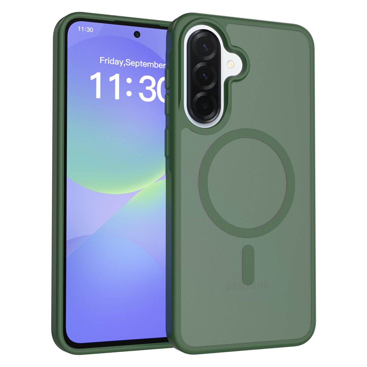 Verde negruzco
