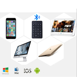 Inalámbrico profesional para Bluetooth Teclado numérico de 23 teclas Contabilidad Oficina Cálculo Teclado de área digital - Product Image 5