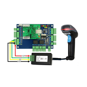 Convertidor CE Wiegand WG para interfaz humana USB, código de barras y escáner QR, tablero de Control de acceso directo para puertas de torniquete - Product Image 6
