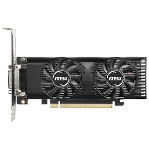MSI NVIDIA GeForce GTX 1650 4GT LP OCV1 LowProfile GraphicsとCard 4GB GDDR5 128ビットMemory Support DL-DVI-D Output - Product Image 2