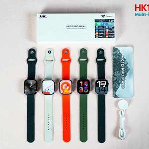 Qiao Bangzhu HK10 Pro Max + Smartwatch kare AMOLED silikon çift ödeme AI çeviri için Bluetooth IP67 paylaşılan ağ SDK - Product Image 4