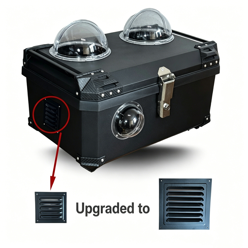 65 Black Box with Large Vent