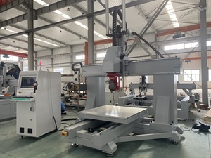 Enrutador cnc con patrón de madera, máquina de fresado para tallado de madera artística, giro de cabeza de 360 grados, 4 ejes, 5 ejes, 1212, 1211 - Product Image 6