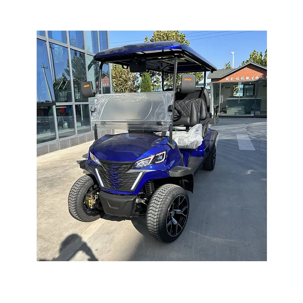 Lithium Battery Ac Motor Golf Buggy Electric Cart 2/4/6/8/10 Seater Wholesale 48/72v Golf Carts