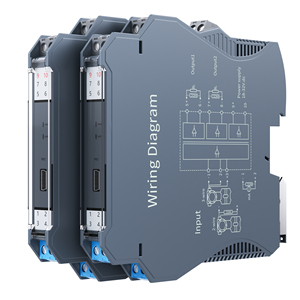 電圧電流信号アイソレータ0-20mA 0-10mA入力4-20mA 0-10V 0-5V出力1アウト35mm DINレール信号コンバータ - Product Image 2