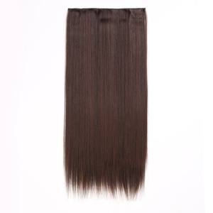 24英寸长夹在头发延伸夹在合成头发延长夹5夹 - Product Image 3