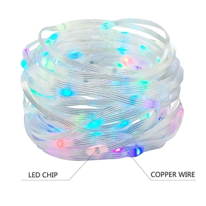 Dream Color Christmas <strong>String</strong> <strong>Lights</strong> RGB <strong>Led</strong> Pixel <strong>String</strong> <strong>Light</strong> 10leds/m 5m 10m Waterproof Addressable <strong>Led</strong> <strong>String</strong> DC5V - Product Image 5